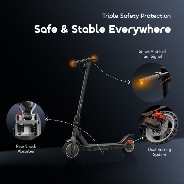 E-Scooter 350W Motor 32km Range Electric Scooter