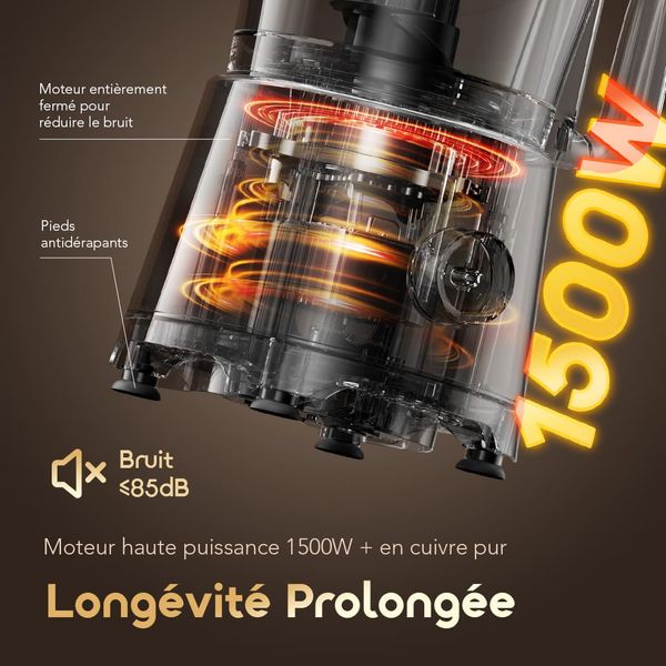 OmniBlend Blender multifonction 4-en-1 1500W