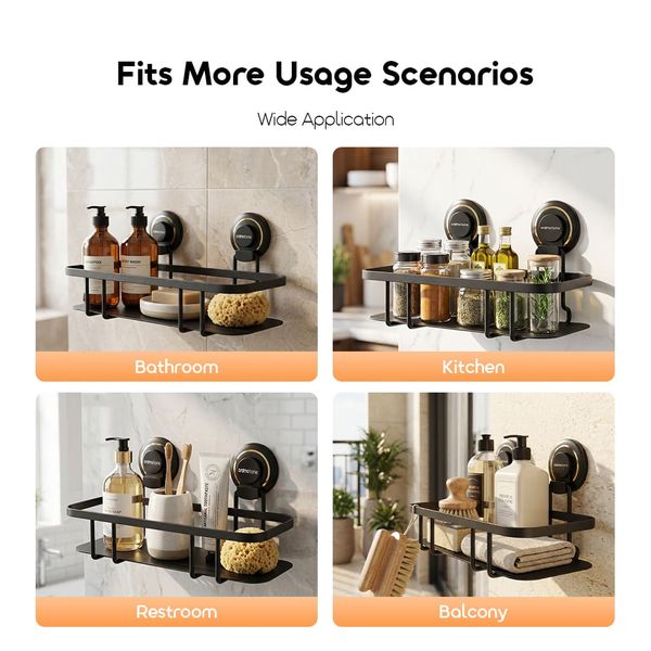 HookRack 6KG HookRack Square Basket Suction Storage Rack