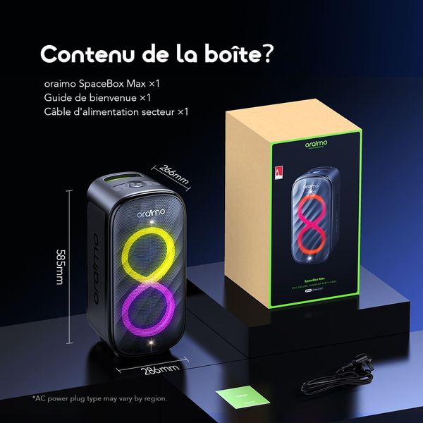 SpaceBox Max Auracast SpaceBox Max 200 W