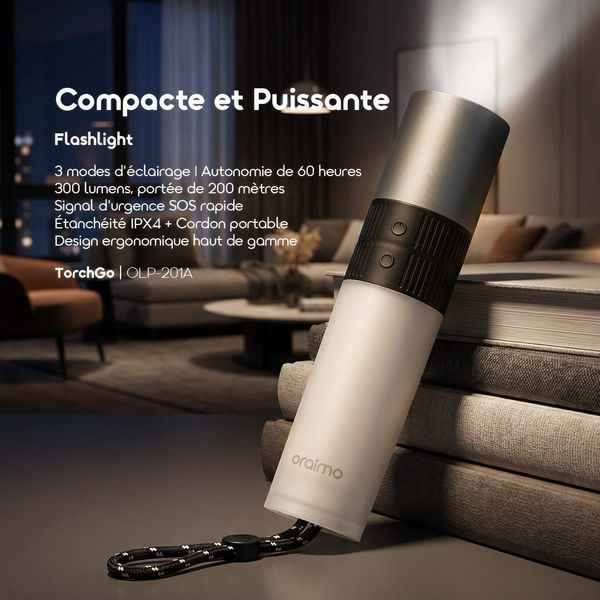 TorchGo Compact Powerful Flashlight