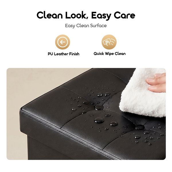 Cozy Upgrade Portable & Multi-functional Storage Ottoman