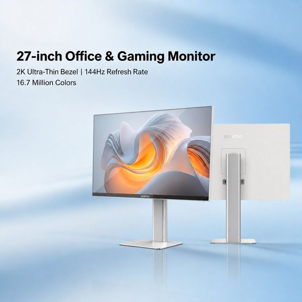 VisionPad 2K 27-inch Computer Screen Monitor | 2K HD
