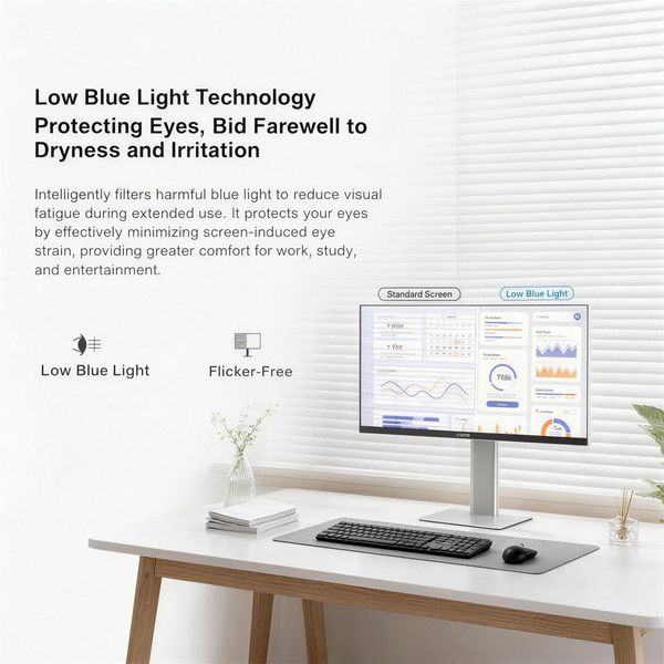 VisionPad 2K 27-inch Computer Screen Monitor | 2K HD