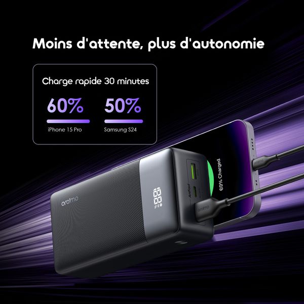 PowerNova QF1 27000mAh 22.5W Power Bank