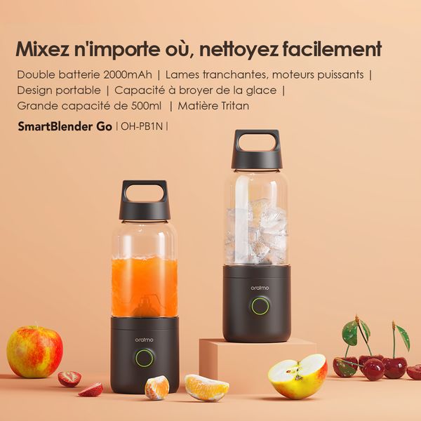 SmartBlender Go 500ML Mélangeur portable