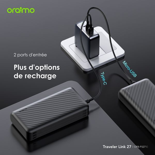 Traveler Link 27 27000mAh 12W Power Bank