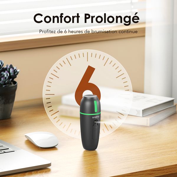 MistGo Humidificateur portable 900 mAh