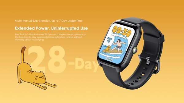 Watch 5 Lite 2.01" HD IP68 Smart Watch FreeFire