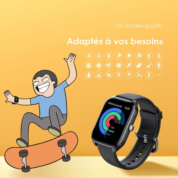 Watch 5 Lite 2.01" HD IP68 Smart Watch FreeFire