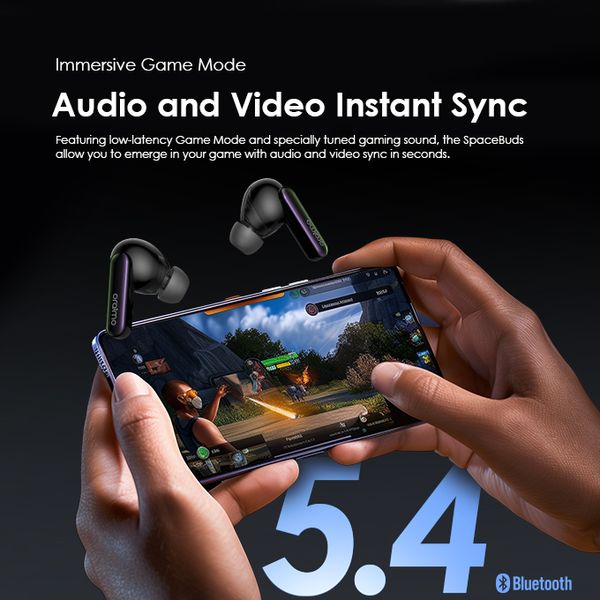 SpaceBuds الهجين ANC  سماعات أذن لاسلكية حقيقية موجه صوتي مخصص