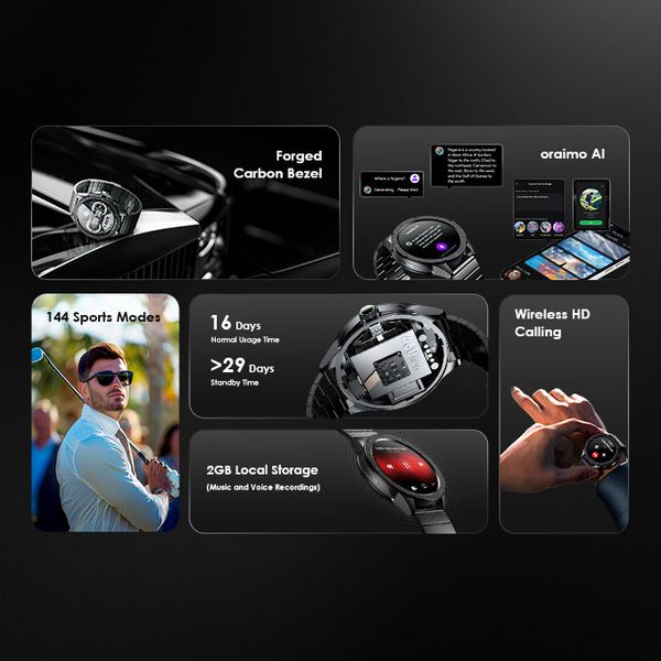 Watch Pro NT 1.43" AMOLED AI Powered Smart Watch