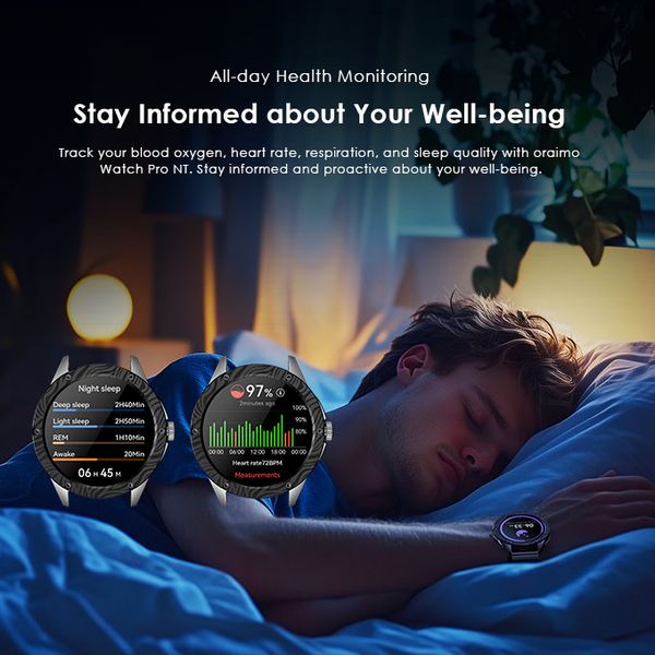 Watch Pro NT 1.43" AMOLED AI Powered Smart Watch