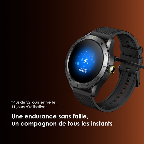 Watch Nova RN 1.43‘’ Amoled Rotating Bezel Control Smart Watch
