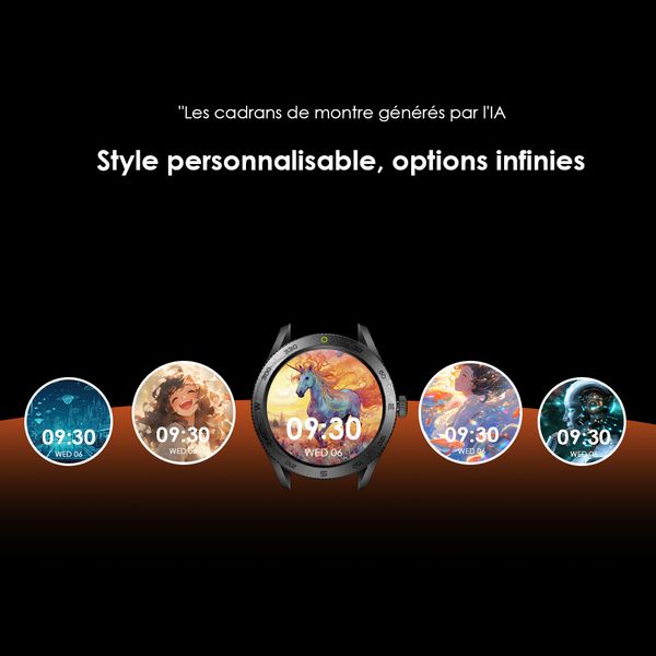 Watch Nova RN 1.43‘’ Amoled Rotating Bezel Control Smart Watch