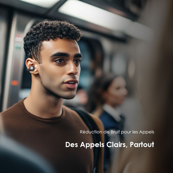 OpenSnap N Écouteurs Sans Fil Véritables à Conduction Ouverte