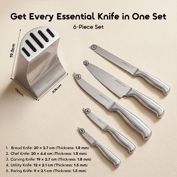 ChefEdge All in One Knife Block Set