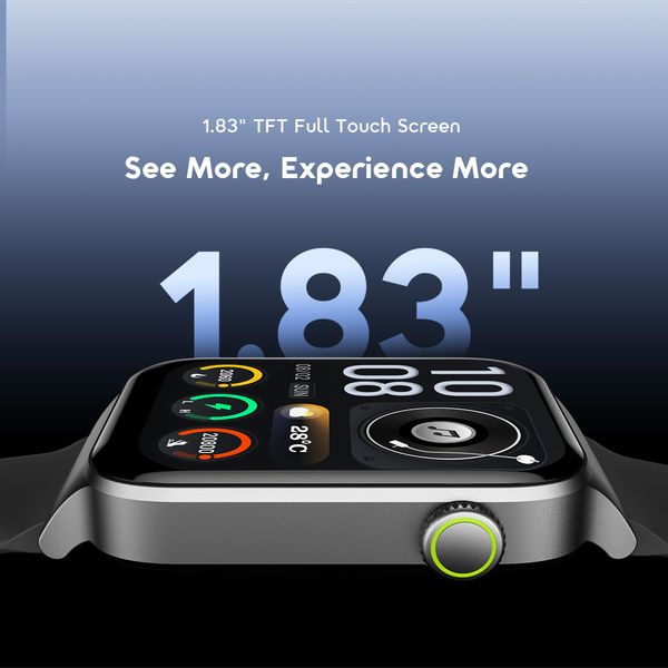 watch 6 max 1.83'' Full Touch 28-Day Smart Watch