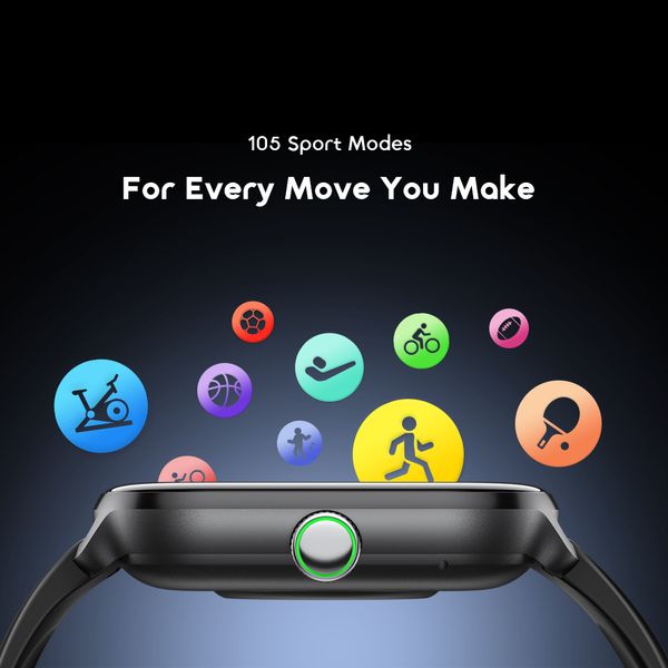 watch 6 max 1.83'' Full Touch 28-Day Smart Watch