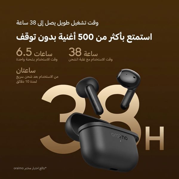 SpaceBuds Air سماعات أذن لاسلكية حقيقية مزودة بخاصية البحث الذكي لمدة 38 ساعة