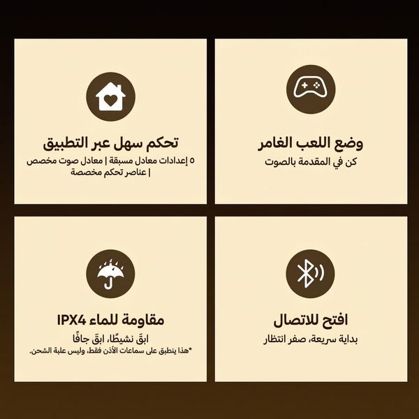 SpaceBuds Air سماعات أذن لاسلكية حقيقية مزودة بخاصية البحث الذكي لمدة 38 ساعة