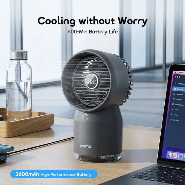 AirDock Nova Hydrating & Cooling Desktop Fan