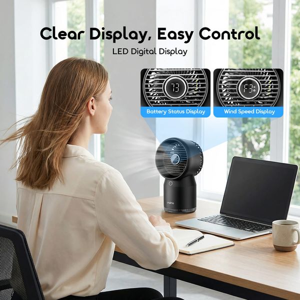 AirDock Nova Hydrating & Cooling Desktop Fan