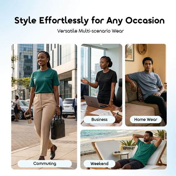 PureGuard 100% Cotton Antibacterial Breathable T-Shirt