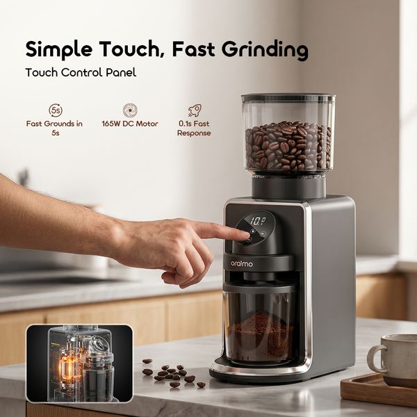 BeanGrind Pro Precision Smart Control Conical Burr Grinder