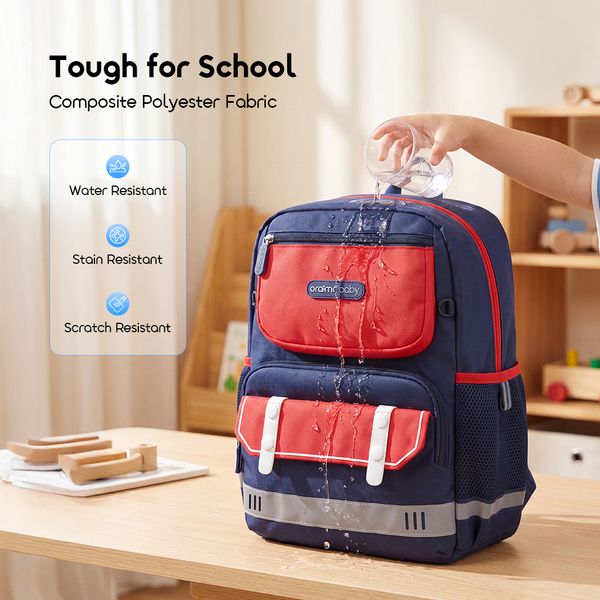 BuddyBag Pressure-Relief Ergonomic Kids School Backpack