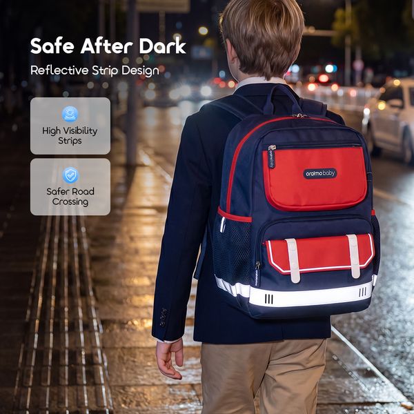 BuddyBag Pressure-Relief Ergonomic Kids School Backpack