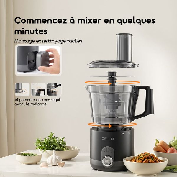 VoltBlend 3-in-1 11.1V High Power Multifunctional Blender