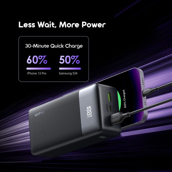 PowerNova QF1 27000mAh 22.5W Power Bank