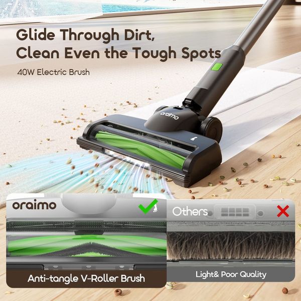 CordForce Plus Corded Stick Vacuum 500W Motor