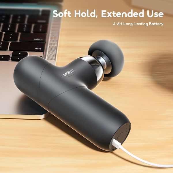 NovaShot Air Pistolet de massage 4 têtes soulagement ciblé