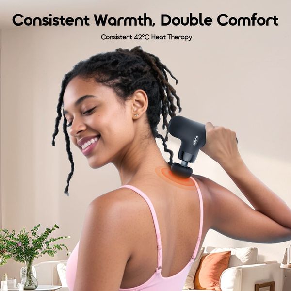 NovaShot Air Pistolet de massage 4 têtes soulagement ciblé