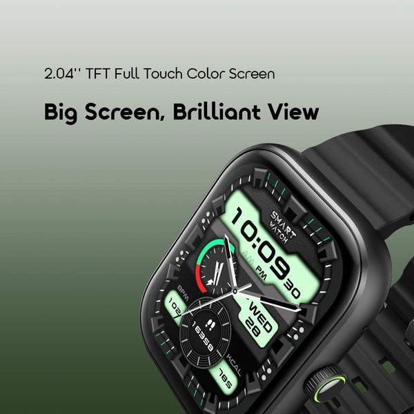 Watch 6 2.04" TFT IP68 Smart Watch