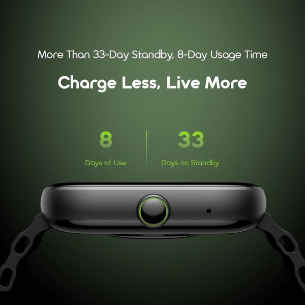 Watch 6 2.04" TFT IP68 Smart Watch