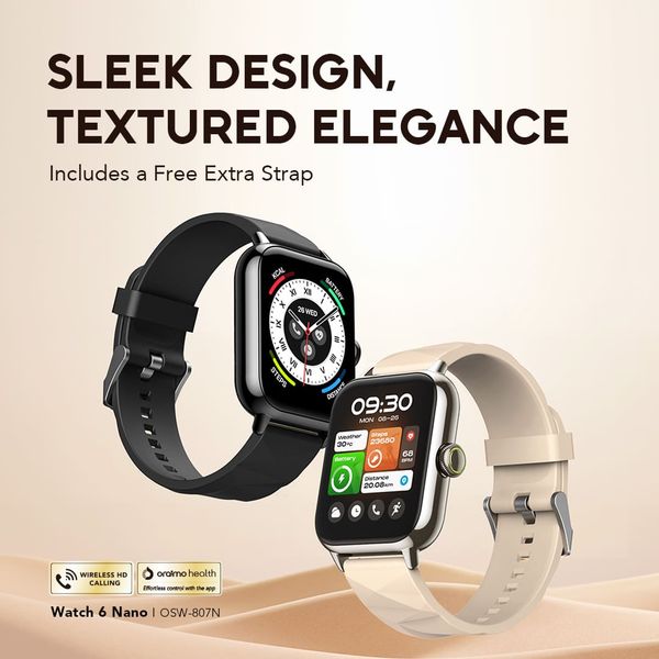 Watch 6 Nano 1.52" TFT Full Touch Smart Watch