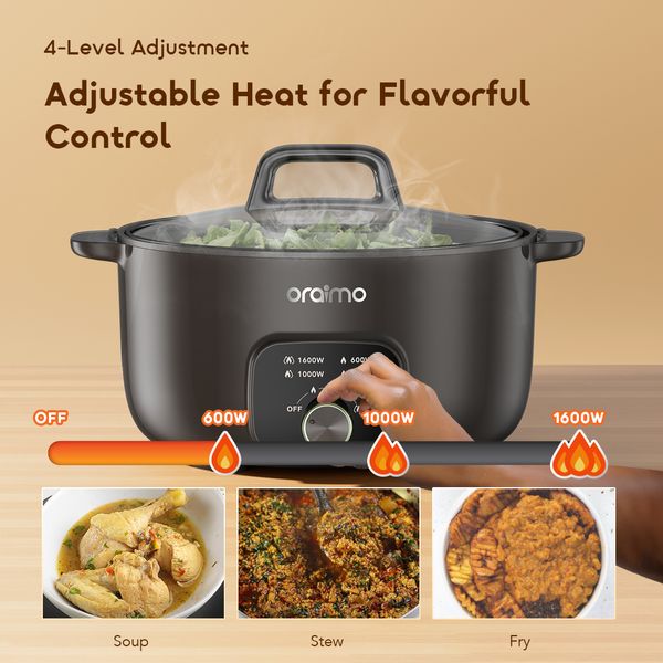 MultiPot S1 Lite 6L Capacity Multi-Functional Electric Hotpot