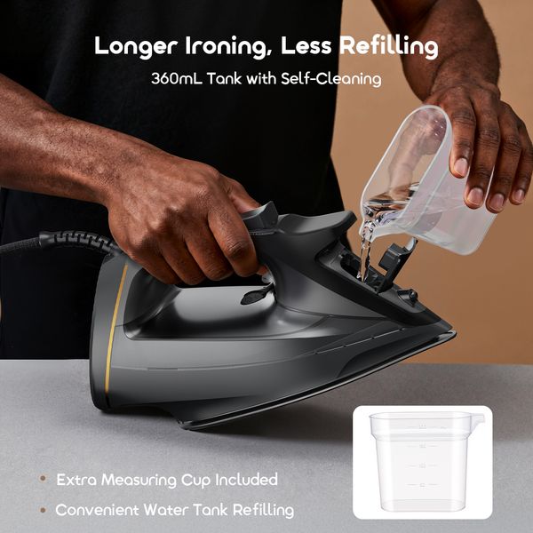 SteamCore 2500W LED Display Electric Iron