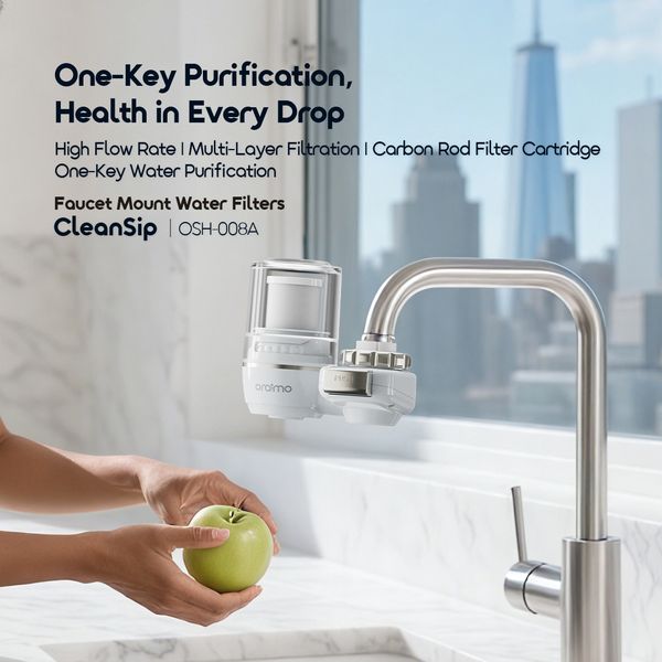 CleanSip Multi-Layer Faucet Mount Water Filtration System