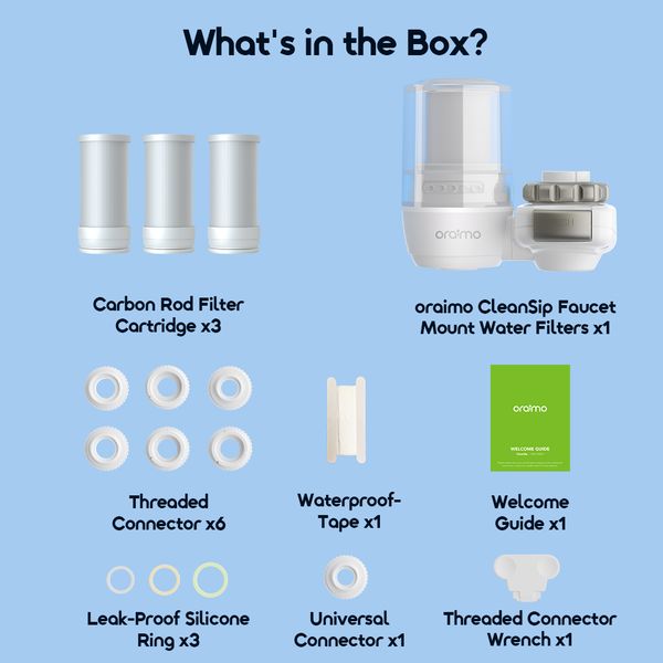 CleanSip Multi-Layer Faucet Mount Water Filtration System