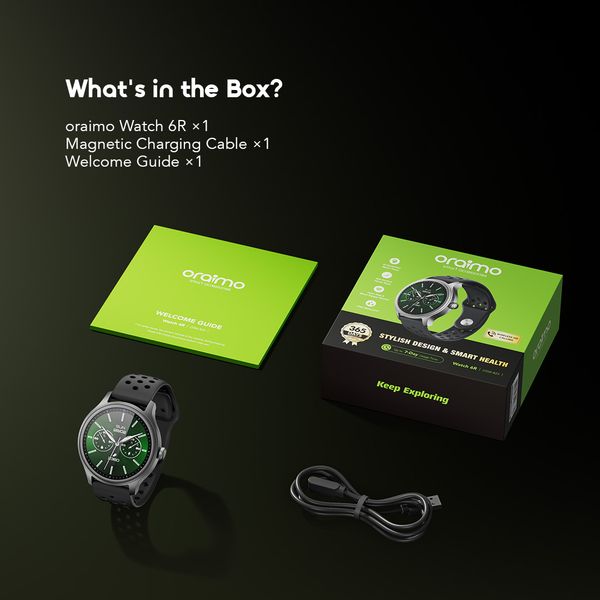 Watch 6R 1.39'' Anti-Scratch IP68 Smart Watch