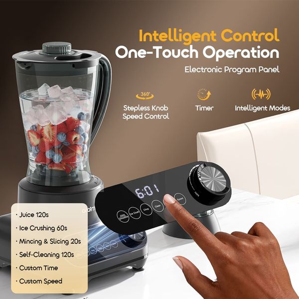 OmniBlend 2 21000 RPM Speed 5-in-1 Blender