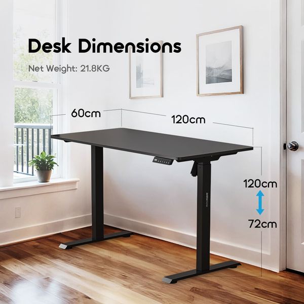 FlexiStation Ergonomic Smart Adjustable Electric Standing Desk