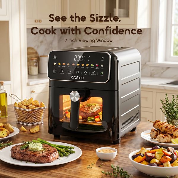 Intellifry 9L 230°C Dual Side Flip Free Air Fryer