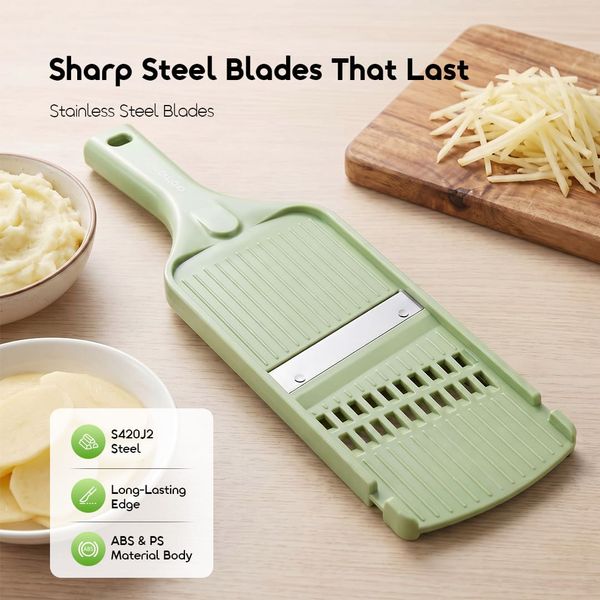 ChopHub 3 In 1 Versatile Easy‑Clean Handheld Mandoline Slicer