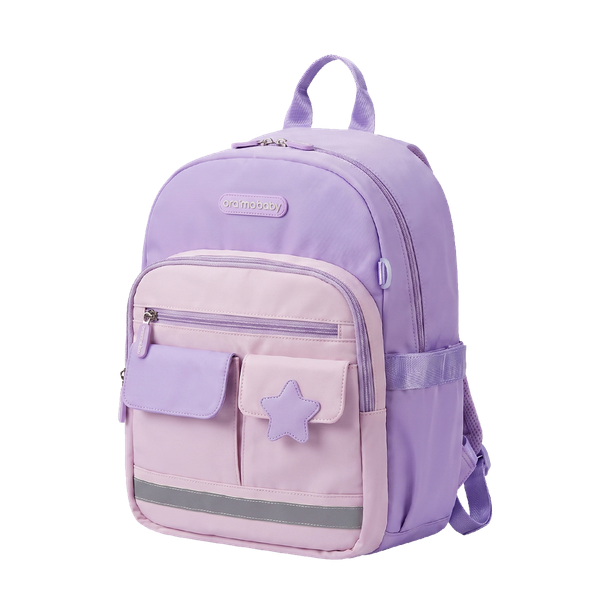 BuddyBag Purple Pressure Relief Ergonomic Kids School Backpack
