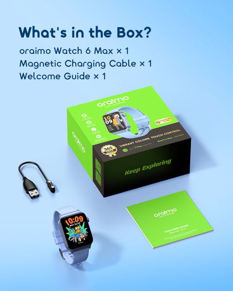 Watch 6 Max 1.83" Screen HD Calling Smart Watch 6 Max